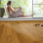 Ambiente com o Piso Laminado Durafloor New Way Instalado em Limeira SP